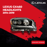 LED Headlights for 2014-2019 Lexus GX460 - Premium Upgrade with Plug-and-Play Installation