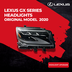 OEM Headlights for 2020 Lexus GX460 - Original Model Direct Fit Replacement