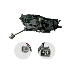 Four-Headlight Modification Kit for 2014-2018 Lexus IS Series (IS250, IS350, IS-F) - Aggressive Quad Projector Upgrade