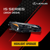 OEM Specification Headlight Assembly for 2021-2024 Lexus IS Series Base Model - Direct Fit Replacement