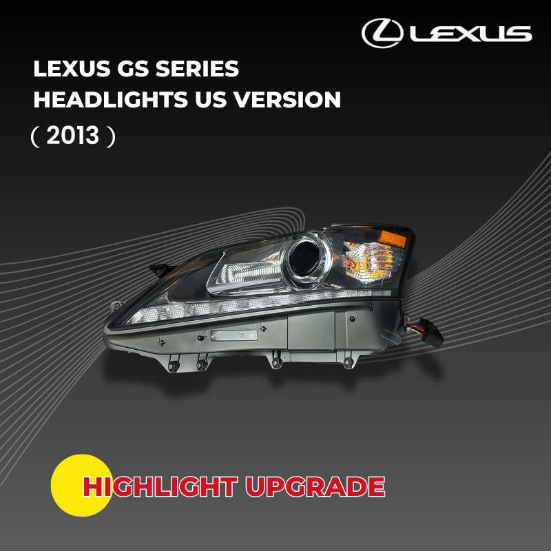 OEM-Quality Headlight Assembly for 2013 Lexus GS Series (GS350, GS450h) - US DOT/SAE Compliant Direct Fit