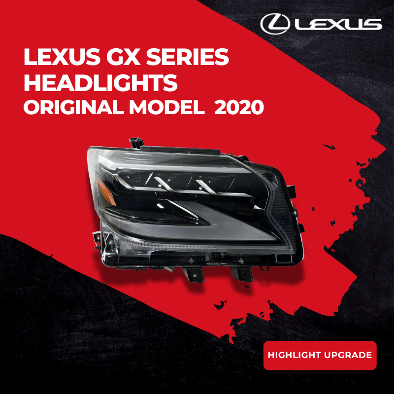 OEM Headlights for 2020 Lexus GX460 - Original Model Direct Fit Replacement