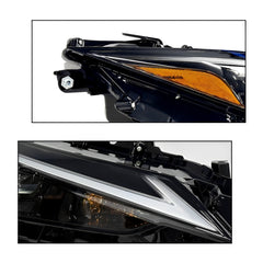 OEM Specification Headlight Assembly for 2021-2024 Lexus IS Series Base Model - Direct Fit Replacement
