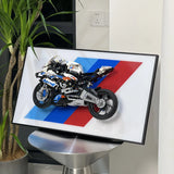 BMW M 1000 RR Display Frame for Lego® 42130 Motorcycle