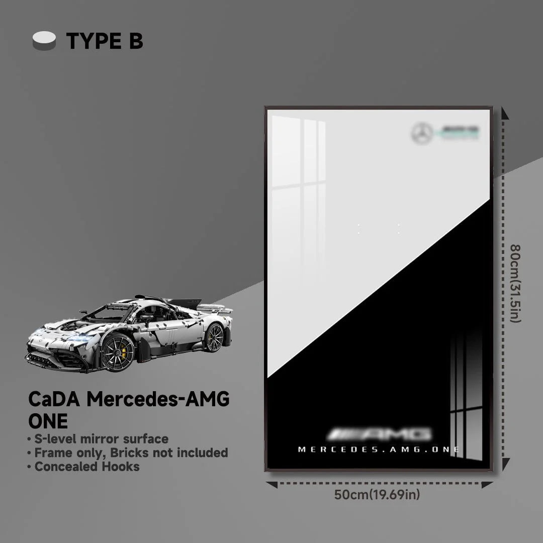 CaDA Mercedes-AMG ONE Wall Display Frame