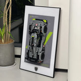 Display Frame for Lego® Peugeot 42156