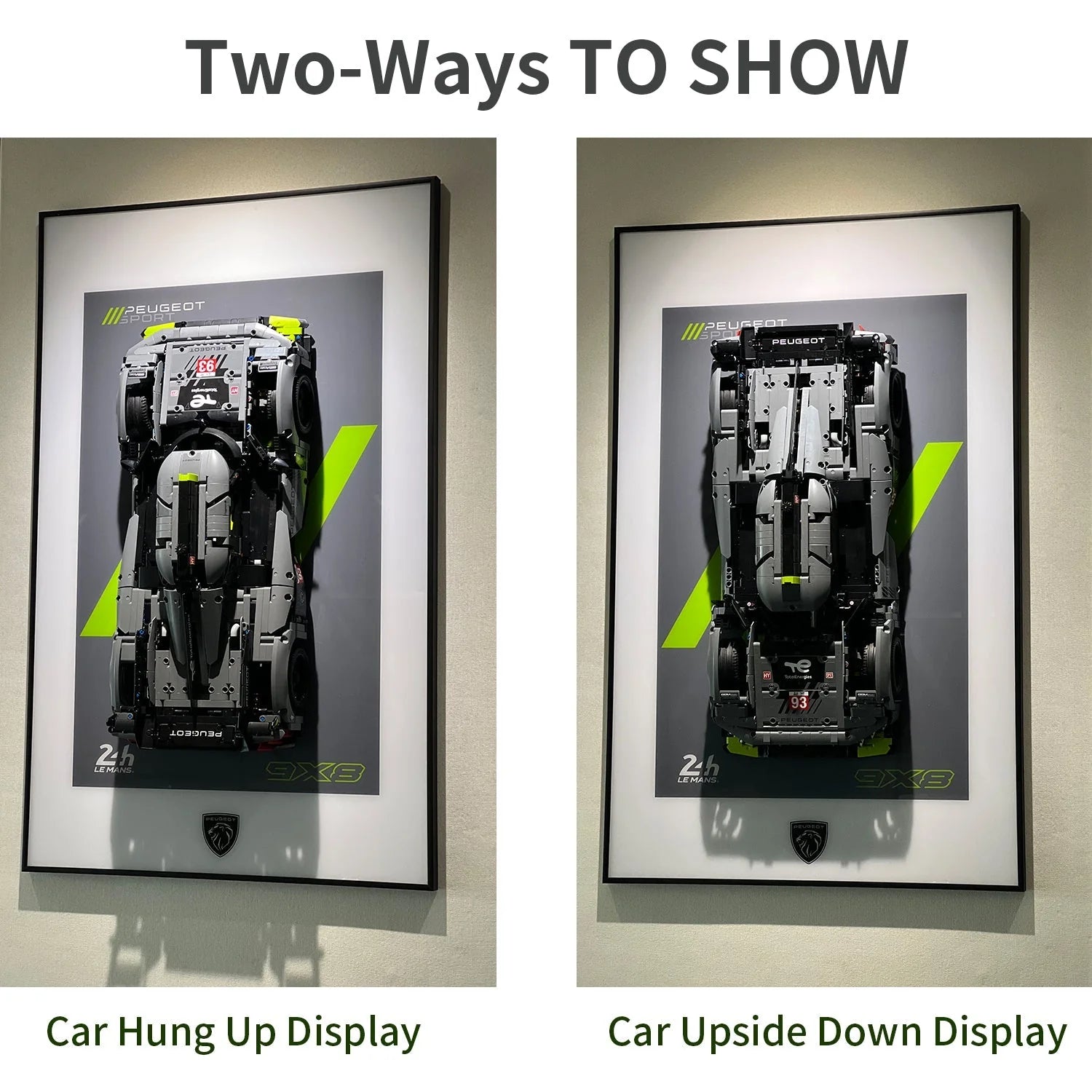 Display Frame for Lego® Peugeot 42156