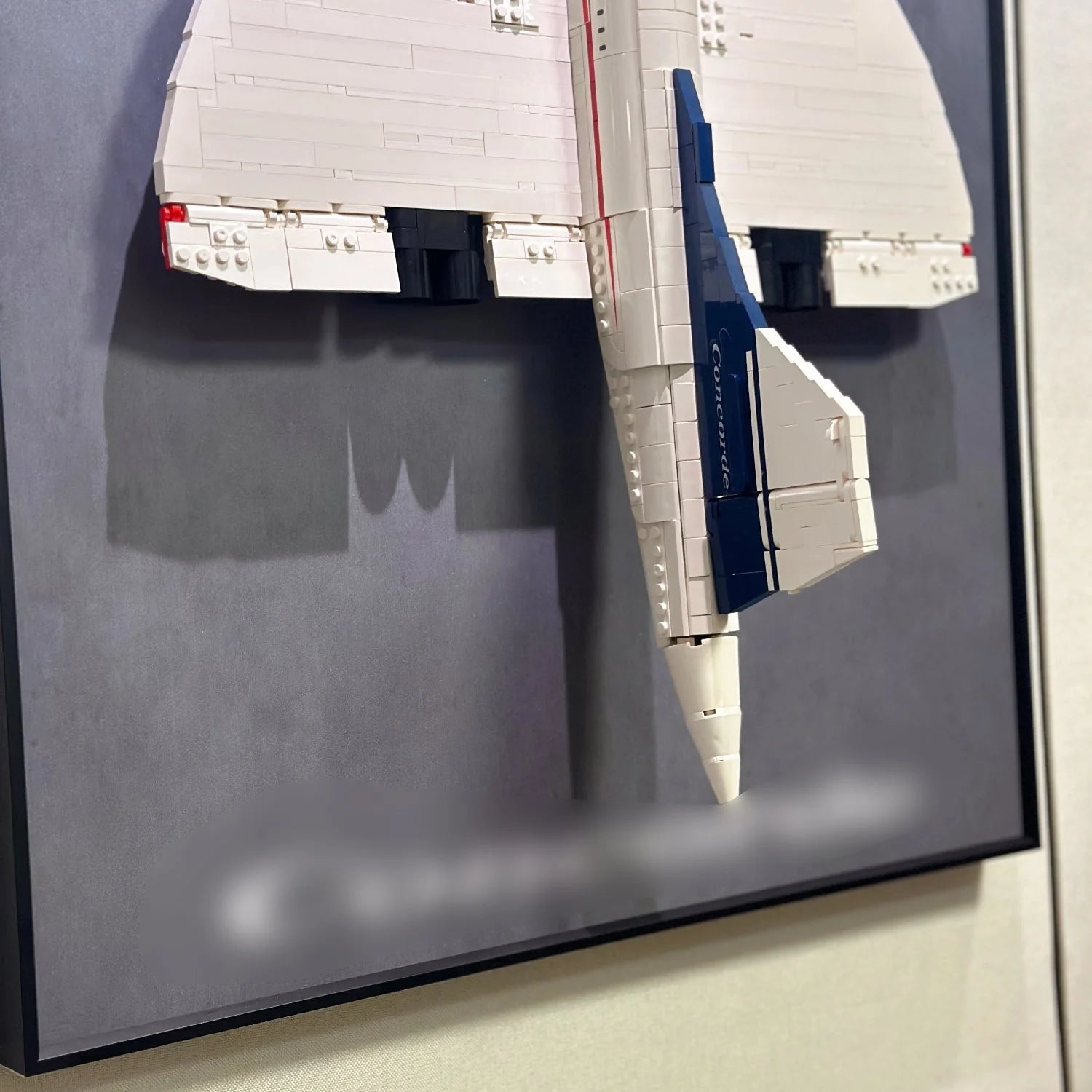 LED Wall Display Frame for Lego® Concorde Set（10318）