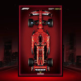 Premium Acrylic Wall Display Frame for LEGO® Ferrari F1 SF-24（42207）