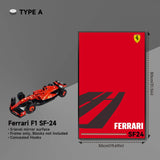 Premium Acrylic Wall Display Frame for LEGO® Ferrari F1 SF-24（42207）