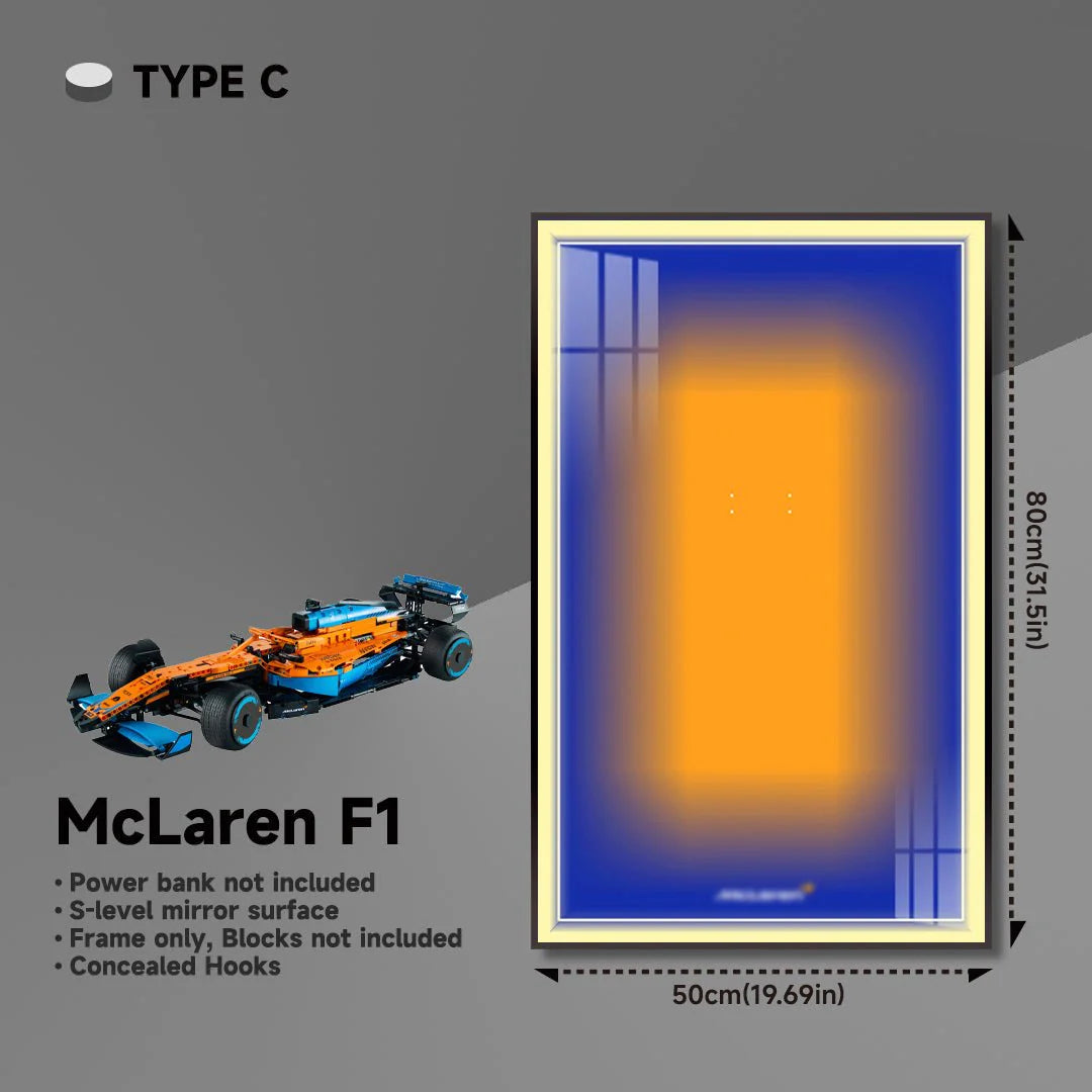 Premium Wall Display for LEGO® Technic™ McLaren F1(42141)