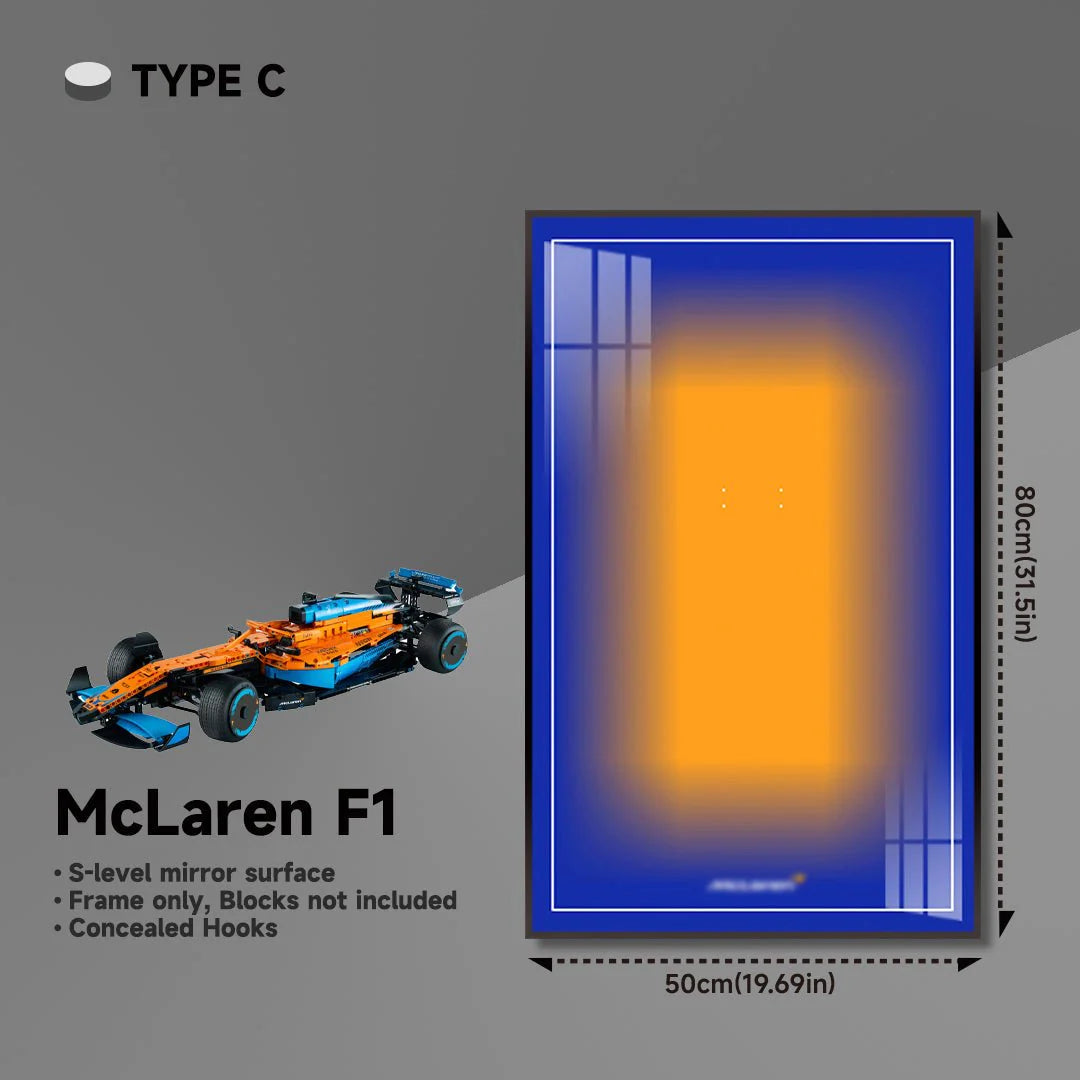 Premium Wall Display for LEGO® Technic™ McLaren F1(42141)
