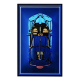 Premium Wall Display Frame for LEGO® 42083 Bugatti Chiron