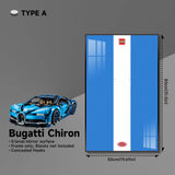 Premium Wall Display Frame for LEGO® 42083 Bugatti Chiron