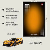 Premium Wall Display Frame for LEGO® 42172 McLaren P1