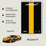 Premium Wall Display Frame for LEGO® 42172 McLaren P1
