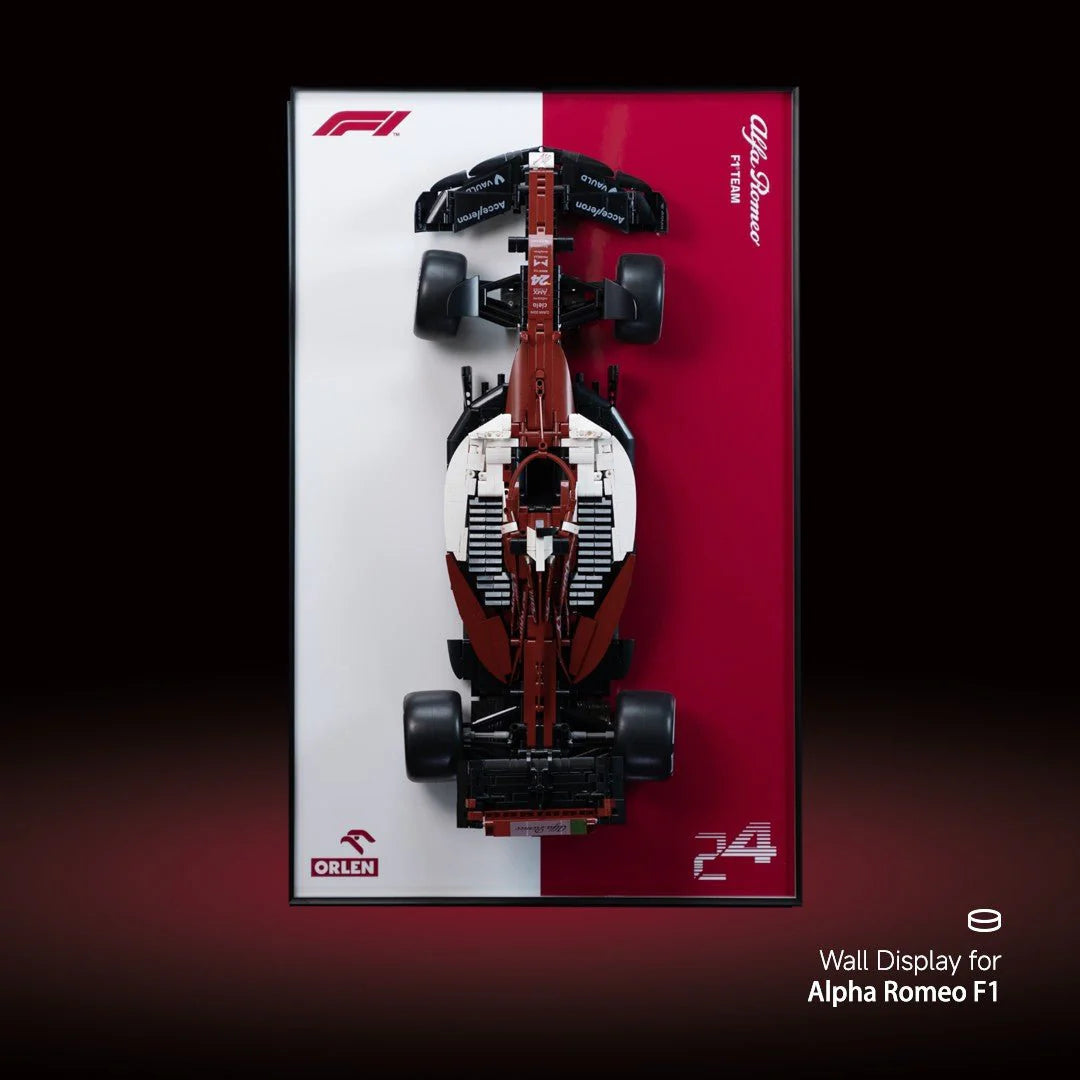 Premium Wall Display Frame for Alfa Romeo F1 Car