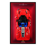 Premium Wall Display Frame for LEGO® Technic™ Ferrari Daytona SP3 42143