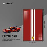Premium Wall Mount Display Frame for LEGO® Technic™ Ferrari 488 GTE 42125