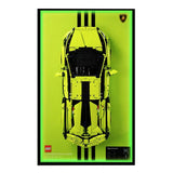 Premium Wall Mount Display Frame for LEGO® Technic™ Lamborghini Sian 42115