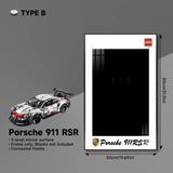 Premium Wall Mount Display Frame for LEGO® Technic™ Porsche 911 RSR 42096