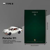 Wall Display Frame for Lego® 10295 Porsche 911 – Classic 911 Turbo Design