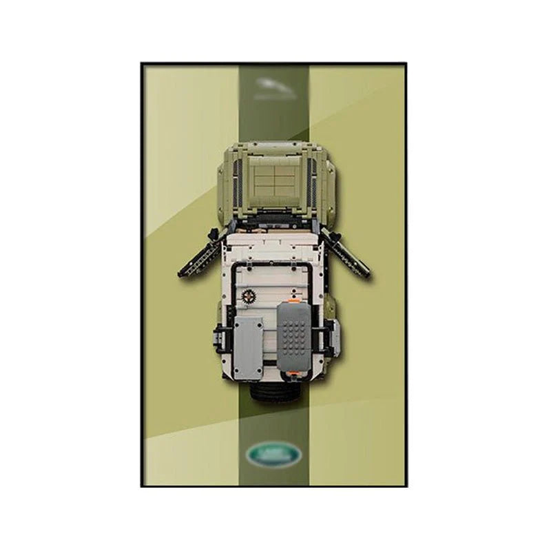 Wall Display Frame for Lego® 42110 Land Rover Defender
