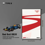 Wall Display Frame for LEGO® 42206 Red Bull RB20