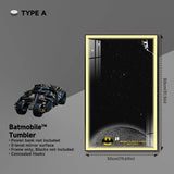 Wall Display Frame for Lego® Batmobile Tumbler（76303）