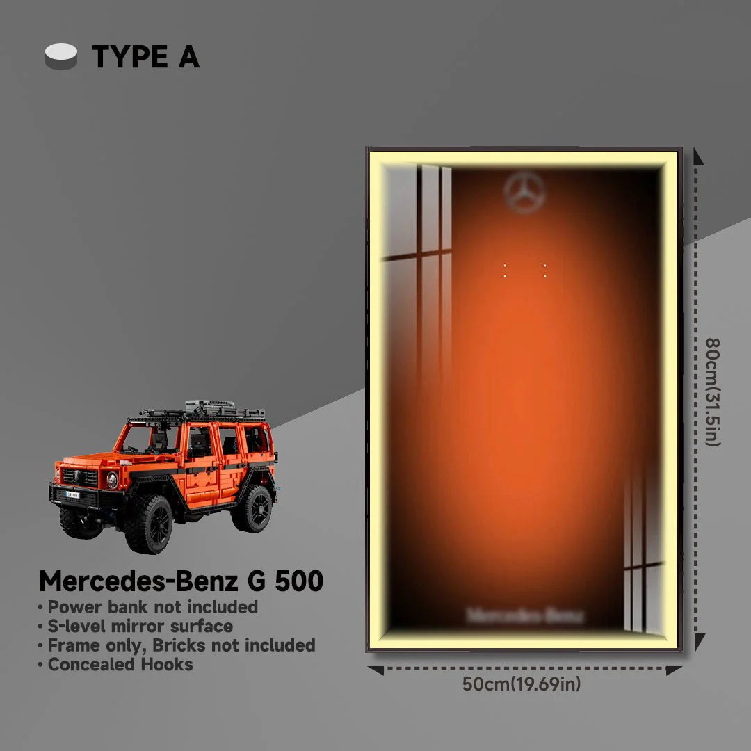 Wall Display Frame for Lego® Mercedes-Benz G 500（42177）