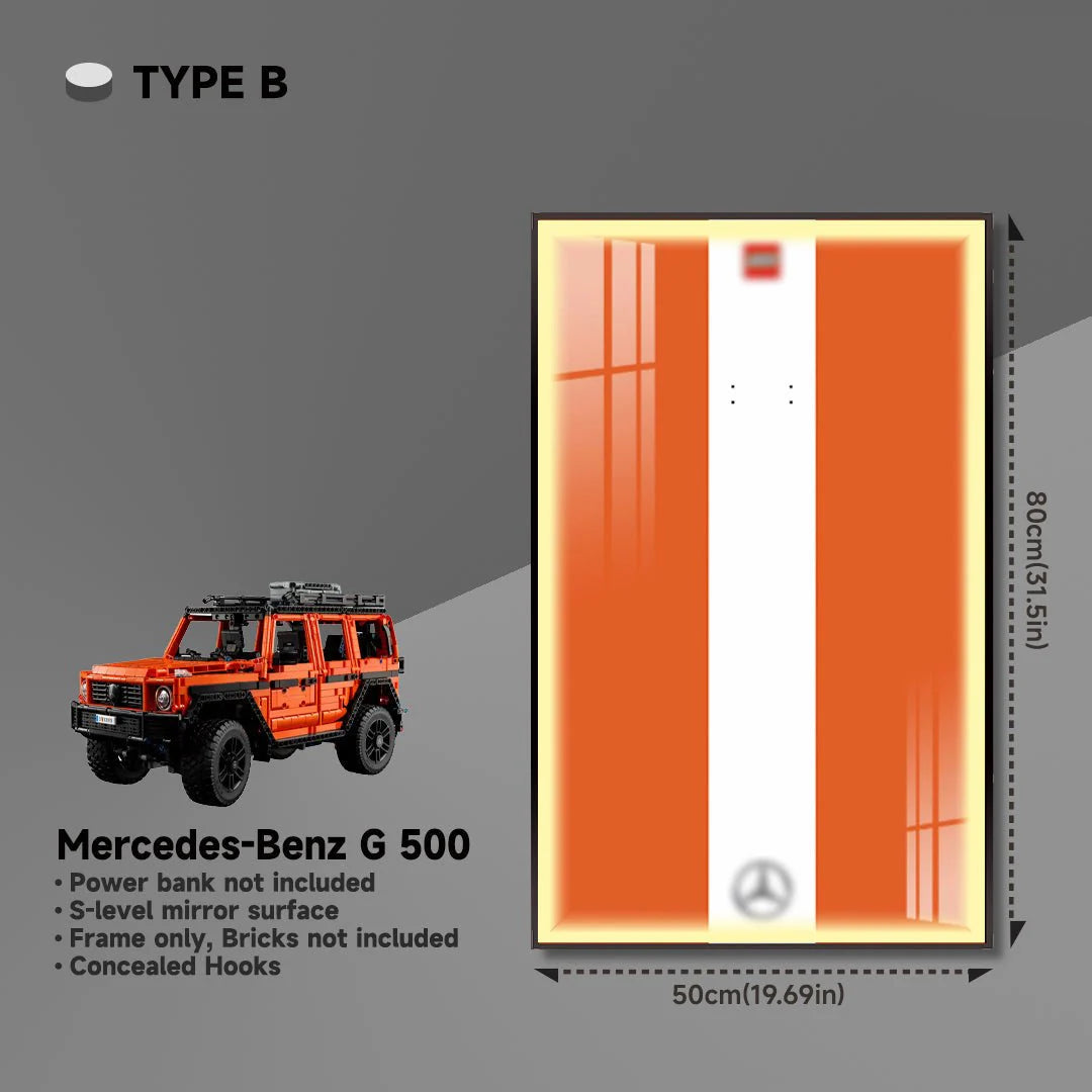 Wall Display Frame for Lego® Mercedes-Benz G 500（42177）