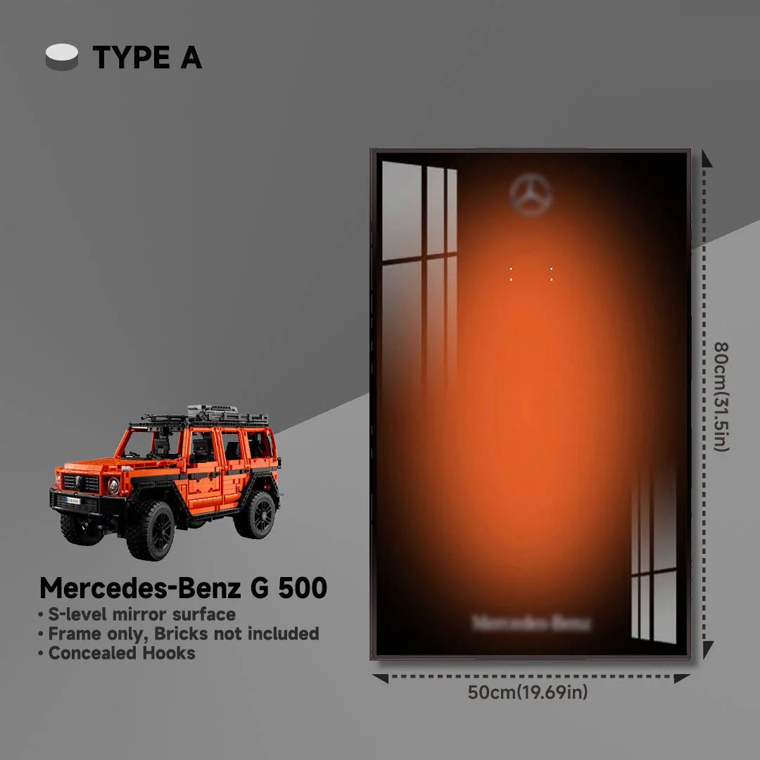 Wall Display Frame for Lego® Mercedes-Benz G 500（42177）