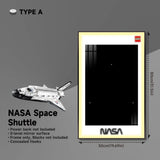 Wall Display Frame for Lego® NASA Space Shuttle Discovery 10283
