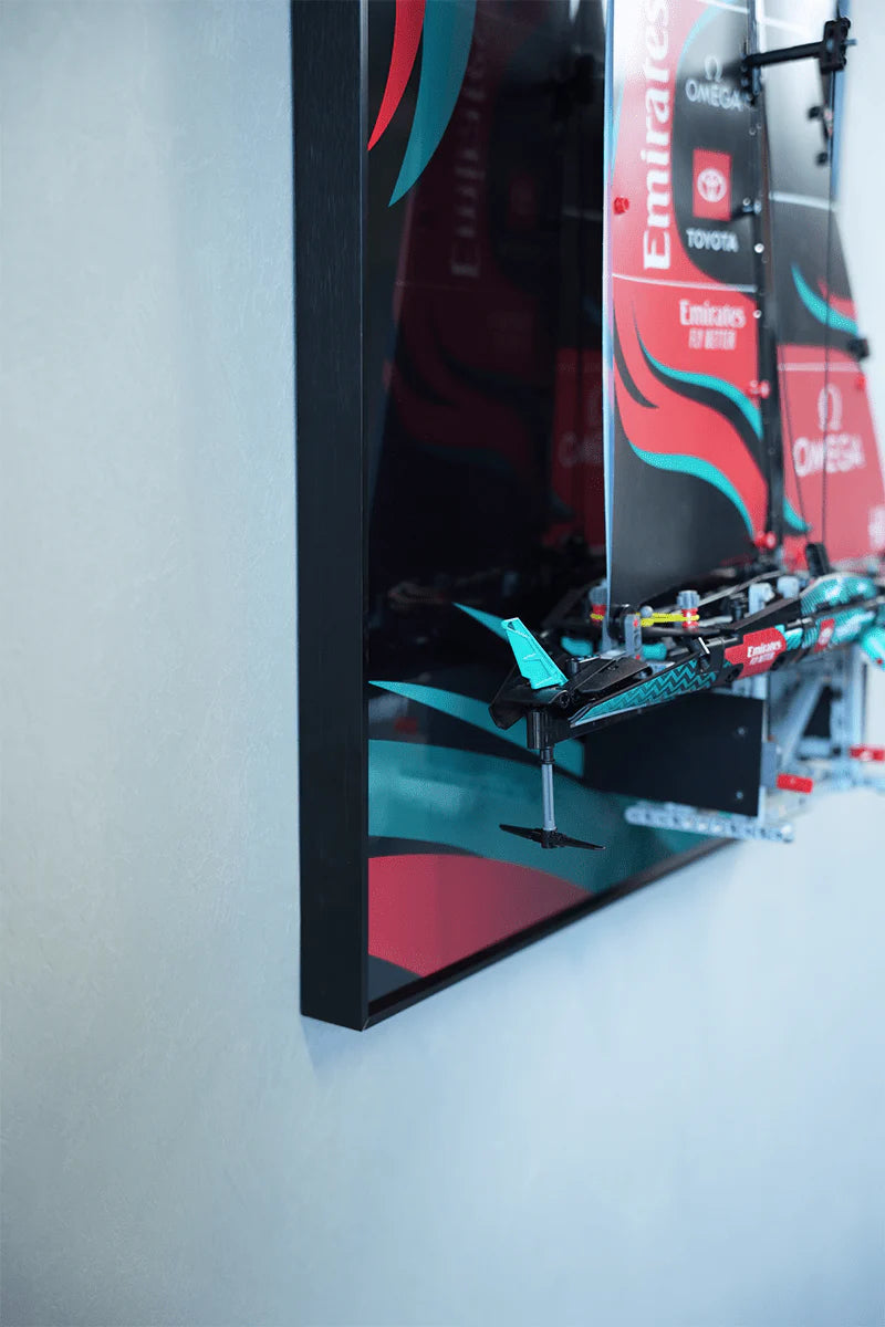 Wall Frame Display for Lego® Emirates Team New Zealand Boat（42174）