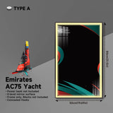 Wall Frame Display for Lego® Emirates Team New Zealand Boat（42174）