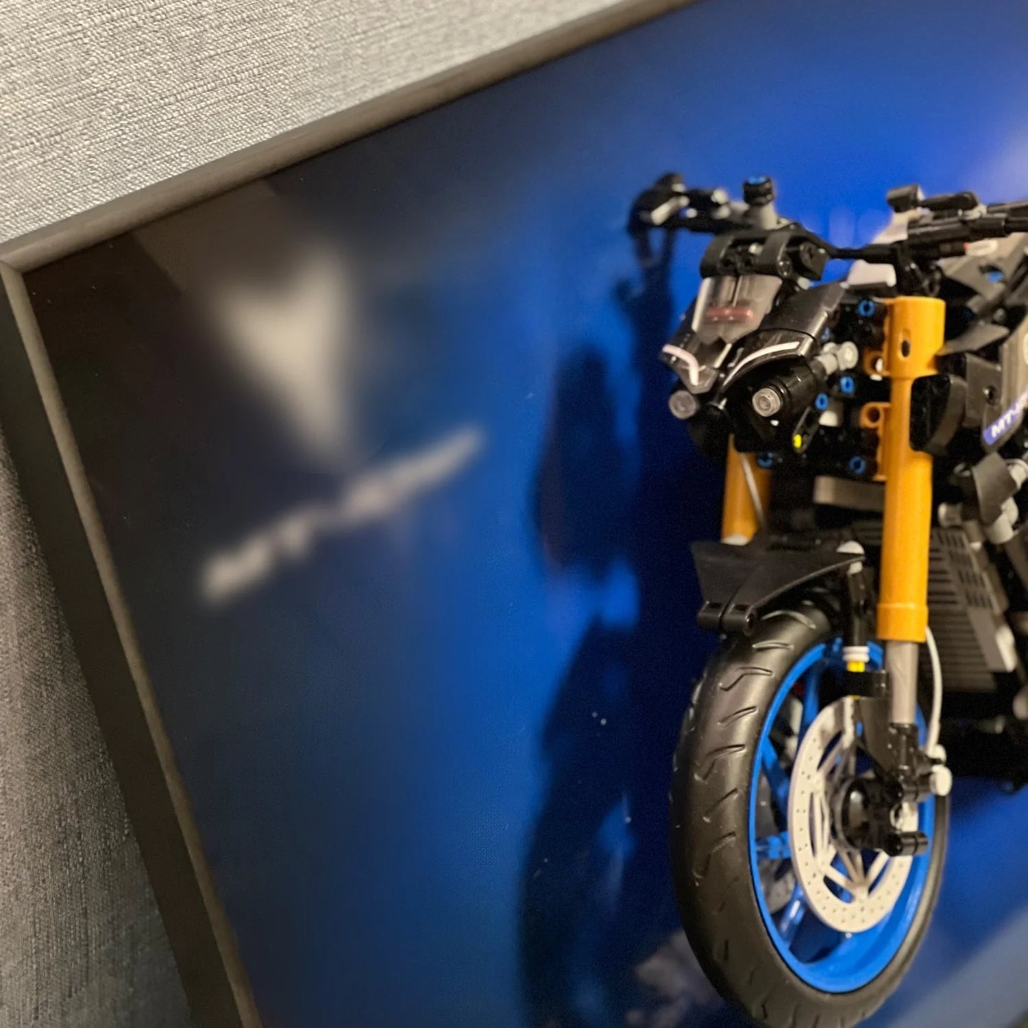 Yamaha MT-10 SP Display Frame for Lego® Motorcycle Model（42159）