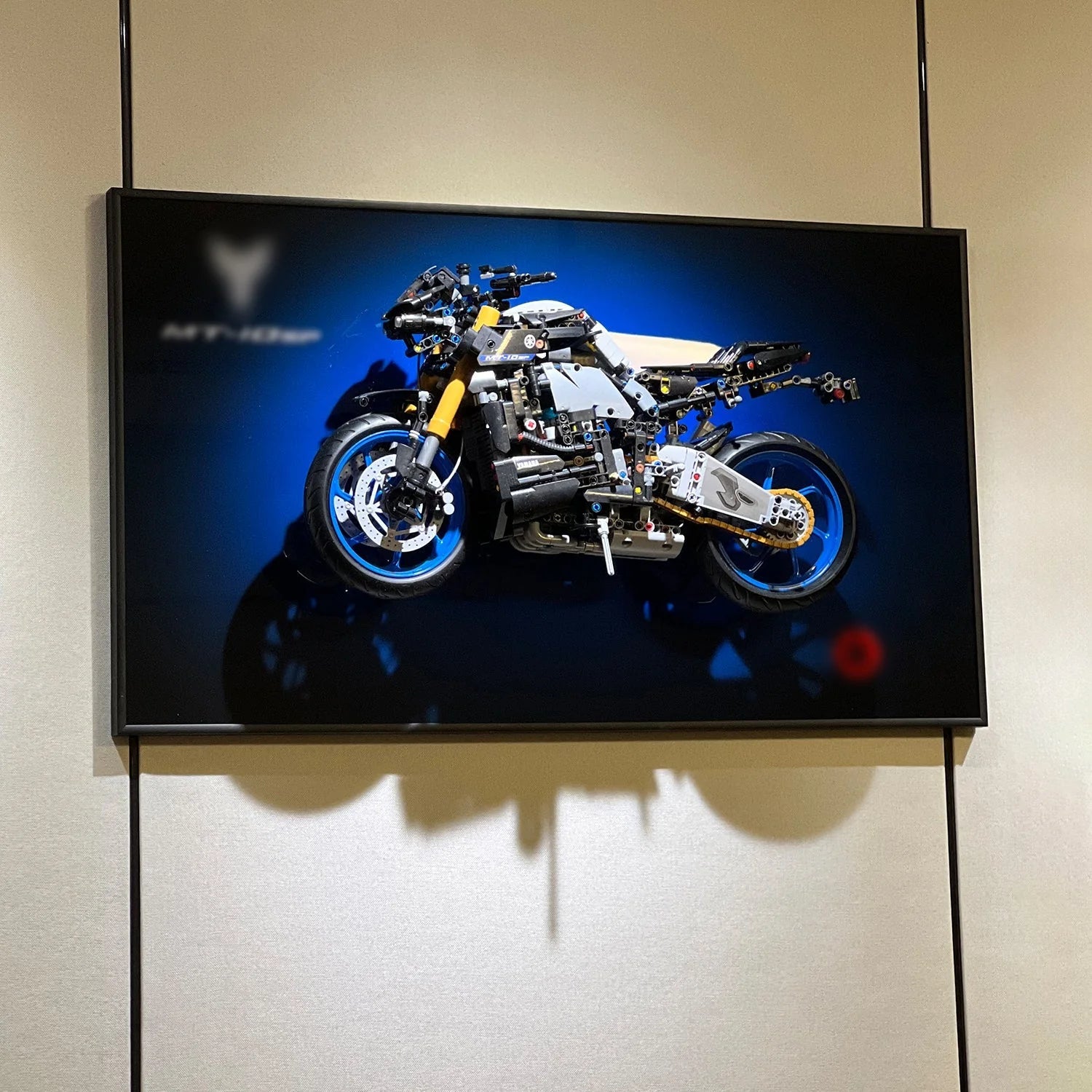 Yamaha MT-10 SP Display Frame for Lego® Motorcycle Model（42159）